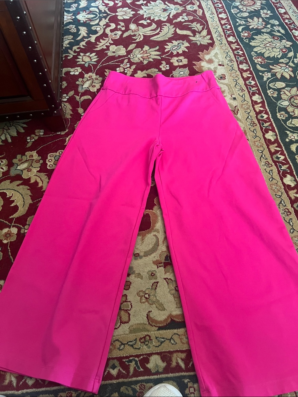 Bright Pink Dear Scarlett Wide Leg Pants